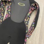 TWF XT3 3MM Full Wetsuit Black/  Multi Colour Unisex (Kids) - Image 5
