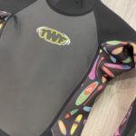 TWF XT3 3MM Full Wetsuit Black/  Multi Colour Unisex (Kids) - Image 4