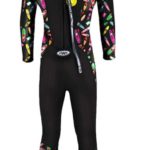 TWF XT3 3MM Full Wetsuit Black/  Multi Colour Unisex (Kids) - Image 8