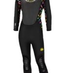 TWF XT3 3MM Full Wetsuit Black/  Multi Colour Unisex (Kids) - Image 7