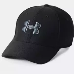 Under Armour UA Blitzing 3.0 Cap Black   Logo (Boys) - Image 2