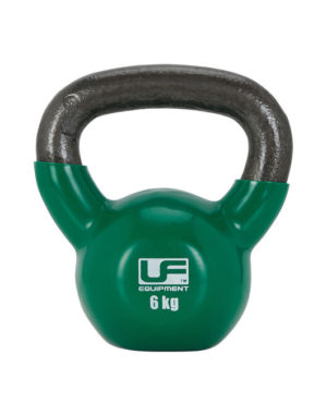 Urban Fitness Cast Iron Kettle Bell Bottle Weight Green 6KG