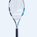 Babolat Evo Drive W Tennis Racket White/Blue (Assorted Grip sizes 1 or 2) (Senior) - Image 2