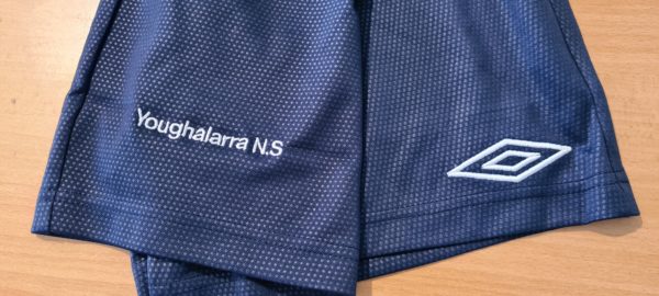 J0MA  Munich Youghalarra NS embroidered Navy Shorts  (School Uniform)