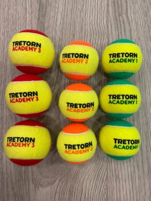 Tretorn Academy Tennis Ball Junior (choose from Academy 1, 2 or 3)