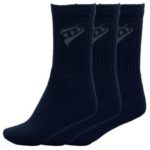 Rucanor Sports Socks (3 Pair Pack) Black / Navy - Image 3