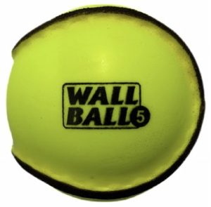 O'Meara Wall Ball GAA Sliotar Size 4 and 5 Yellow
