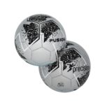 Precision Mini Training Football (Silver/Black/White) - Image 2