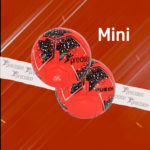 Precision Mini Training Football (Red/Black/Grey) - Image 2