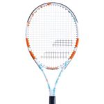 Babolat Evoke Tennis Racket Grip 1 White/Blue/Orange (Junior) - Image 4