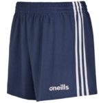 O'Neills Mourne Sports Shorts Navy/White 3 stripe - Image 3