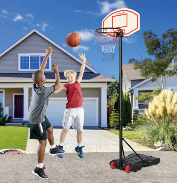 Sportcraft Junior Adjustable Basketball Net With Stand