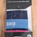 Nenagh  Éire Óg  Gaelic Armour Camogie Midi Socks White/Sky/Pink/Navy - Image 2