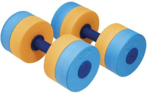 Fashy Flexible Aqua Barbells Blue/Orange
