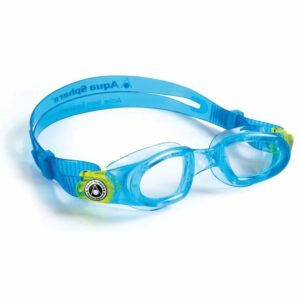AquaSphere Moby Goggle Clear Lens Aqua Lime (Kids)