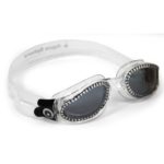 Aqua Sphere Kaiman Smoke Lens Swimming Goggles Clear (Adult) - Image 2