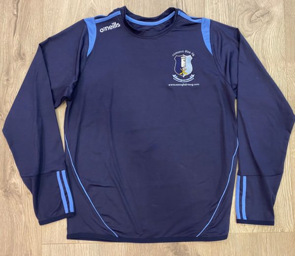 Nenagh Eire Óg GAA O'Neills Loxton 183 Brushed Crew Neck Top Marine/Sky (Adult)