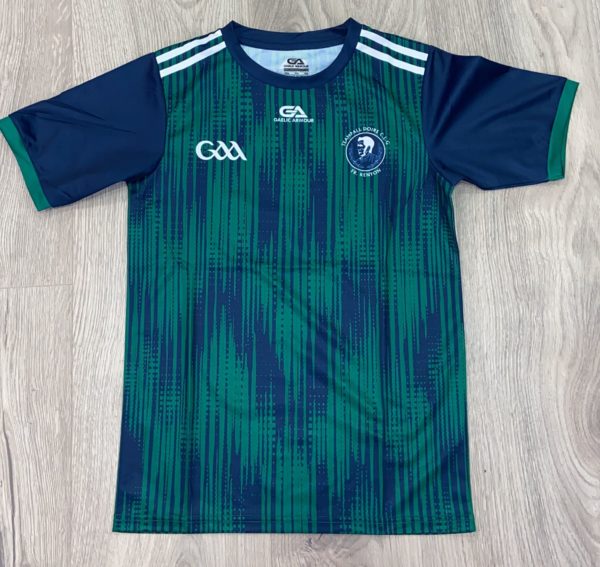 Templederry GAA Gaelic Armour Training Jersey Marine /Green Mix (Kids/Adults)