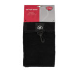 Masters Tri-Fold Golf Towel (Black) - Image 2