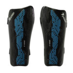 Precision Origin.0  Strap Slip Shin Guard Black/Pink Black/Cyan - Image 4