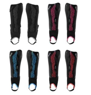 Precision Origin.0 Shin / Ankle Guards Black/Pink Black/Cyan