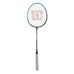 Wilson Reaction 70 Badminton Racket Black/Blue (cover included) - Image 2