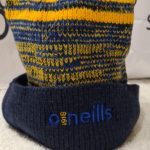 Tipperary GAA Harlem Fleece Lined  Bobble Hat Marine Royal Amber  Youth - Image 3