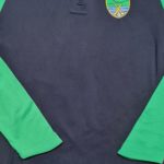 Portroe GAA Crest Gaelic Armour Cullain Half Zip Top Navy/Green/Amber (Adults XL) - Image 2