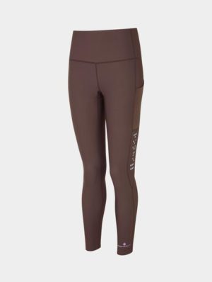 Ronhill Tech Winter Running Tight Legging Cocoa / Heather (Ladies)
