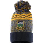 Tipperary GAA Harlem Fleece Lined  Bobble Hat Marine Royal Amber  Youth - Image 9