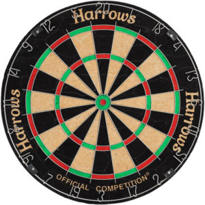 Harrows Official Competion 100% Bristle Dart Board