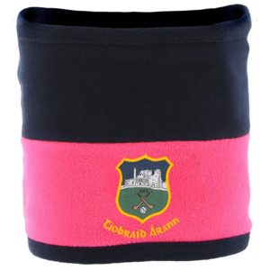 Tipperary GAA Harlem Reversible Fleece Snood Marine Knockout Pink
