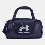 UA Undeniable 5.0 Duffle Bag Navy Silver (Various Sizes) - Image 2