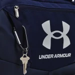 Under Armour UA Undeniable 5.0 Small Duffle Bag  Midnight Navy / Metallic Silver - Image 2