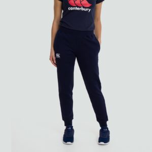 Canterbury Tapered Cuffed Fleece Pant Navy (Ladies)
