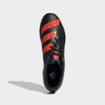 adidas Malice Soft Ground Rugby Boot Black / Solar Red / Cloud White Adults UK 8.5 only - Image 6