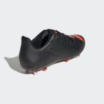 adidas Malice Soft Ground Rugby Boot Black / Solar Red / Cloud White Adults UK 8.5 only - Image 3