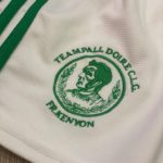 Templederry GAA Mourne Shorts White/Green Crested (Adults/Kids) - Image 2