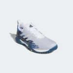adidas CODECHAOS Spikeless Golf Shoes Cloud White / Grey One / Crew Navy - Image 5