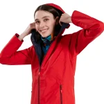 Berghaus Deluge Pro Waterproof Shell Jacket Goji Berry Red (Ladies) - Image 4