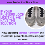 Runner Harmony Running Shoe Toe Hole Repair / Prevention Insert  (Adults) - Image 6