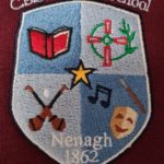 Nenagh CBS Primary School Uniform – Half Zip Top – Navy/Wine/SKY - Image 5