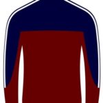 Nenagh CBS Primary School Uniform – Half Zip Top – Navy/Wine/SKY - Image 3