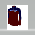 Nenagh CBS Primary School Uniform – Half Zip Top – Navy/Wine/SKY - Image 4
