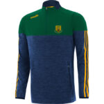 Toomevara GAA O'Neills Osprey Half Zip Top Marine Melange / Bottle Amber (Adults Kids) - Image 6