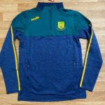 Toomevara GAA O'Neills Osprey Half Zip Top Marine Melange / Bottle Amber (Adults Kids) - Image 4