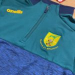 Toomevara GAA O'Neills Osprey Half Zip Top Marine Melange / Bottle Amber (Adults Kids) - Image 3