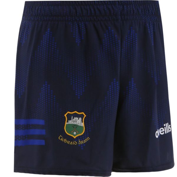 Tipperary GAA O'Neills Printed Goal Keeper Shorts Navy / Royal  (Kids / Adults)