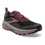 Brooks Cascadia 16 GTX  Trail Running Shoes  Black/Blackened Pearl/Coral (Womens) - Image 6