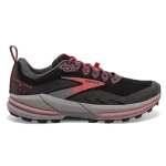 Brooks Cascadia 16 GTX  Trail Running Shoes  Black/Blackened Pearl/Coral (Womens) - Image 7